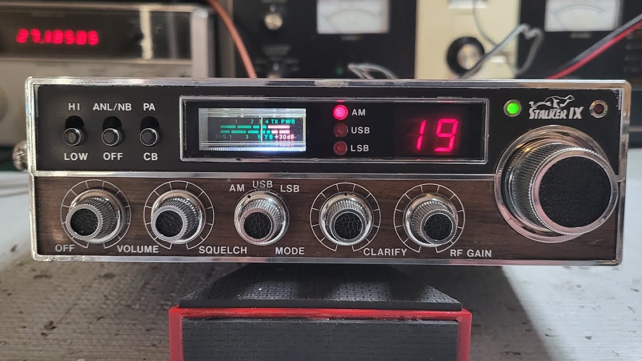 A Teaberry Stalker IX (9) with HI and LOW band in for service
