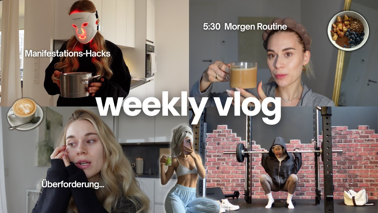 Neue Routinen, Real Talk & zurück in meinen Alltag 🍂 | WEEKLY VLOG