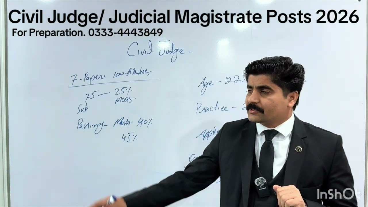 Punjab Civil Judge & Judicial Magistrate Jobs 2026 Announced
