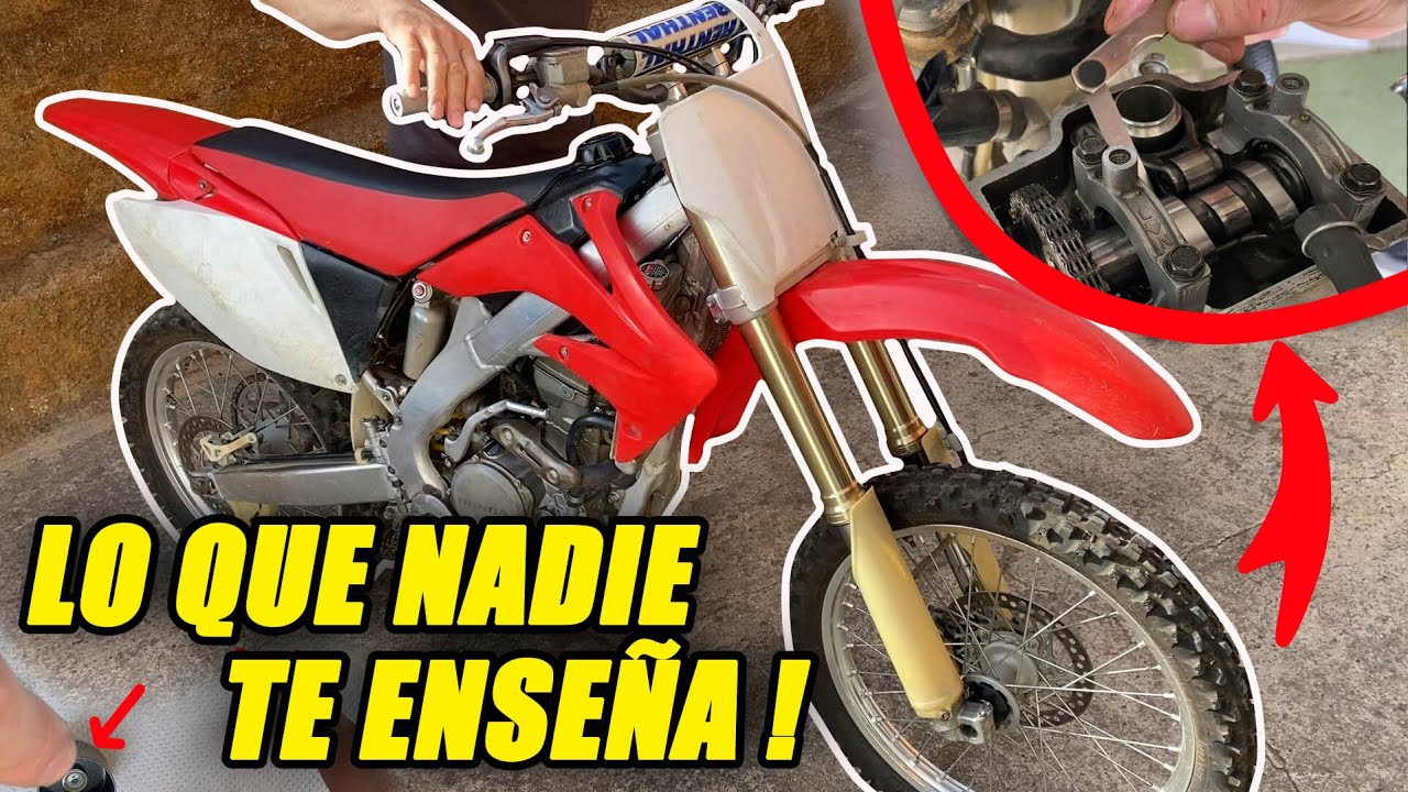 COMO HACER REGLAJE de VALVULAS l HONDA CRF 250 💥 EP2