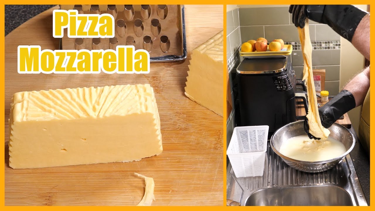 How to Make Low-Moisture Mozzarella Cheese for Pizza at Home - Redux