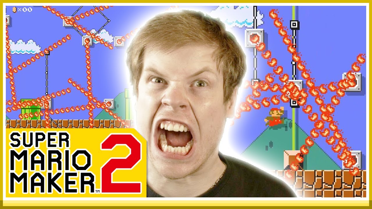 EN AV DE SVÅRASTE BANORNA! - Sjukt svåra banor i Mario Maker 2!