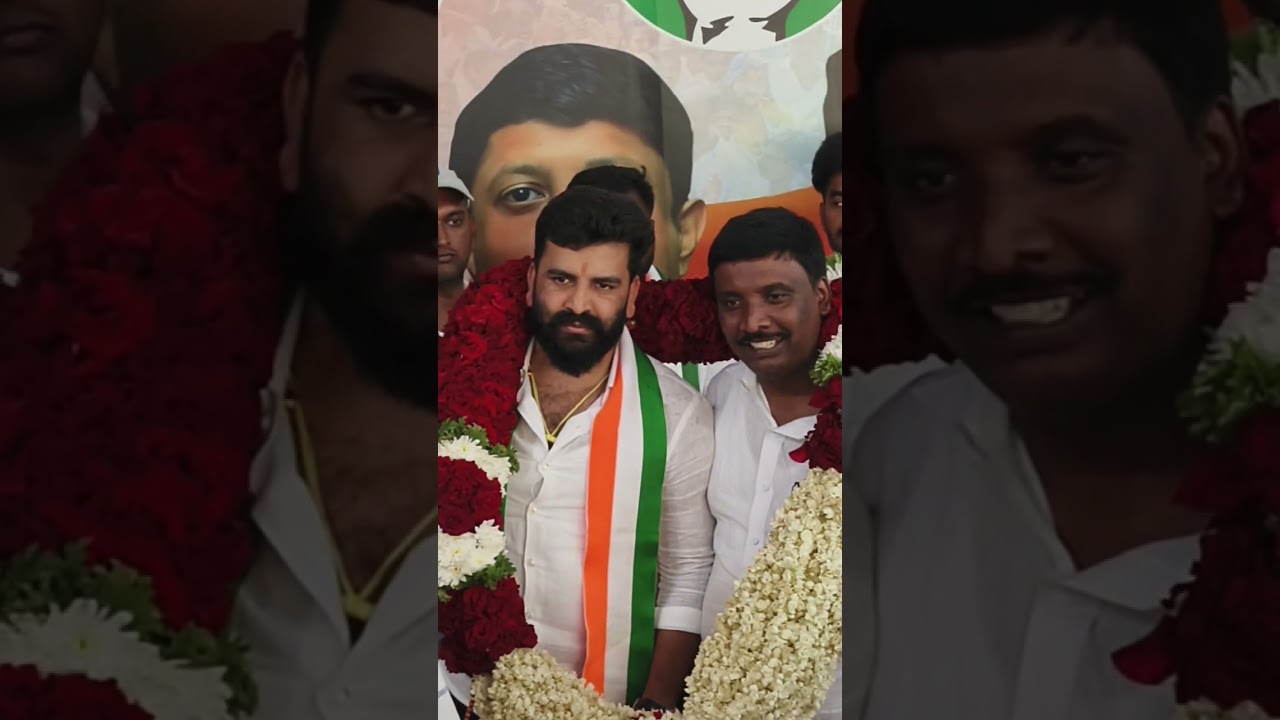 Congress Leader Adi Narayana & Youth Congress State President Manjunath Gowda