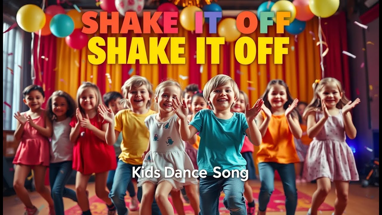 Shake It Off – Kids Dance Song | Fun Dance for Children | Kids Animation & Music