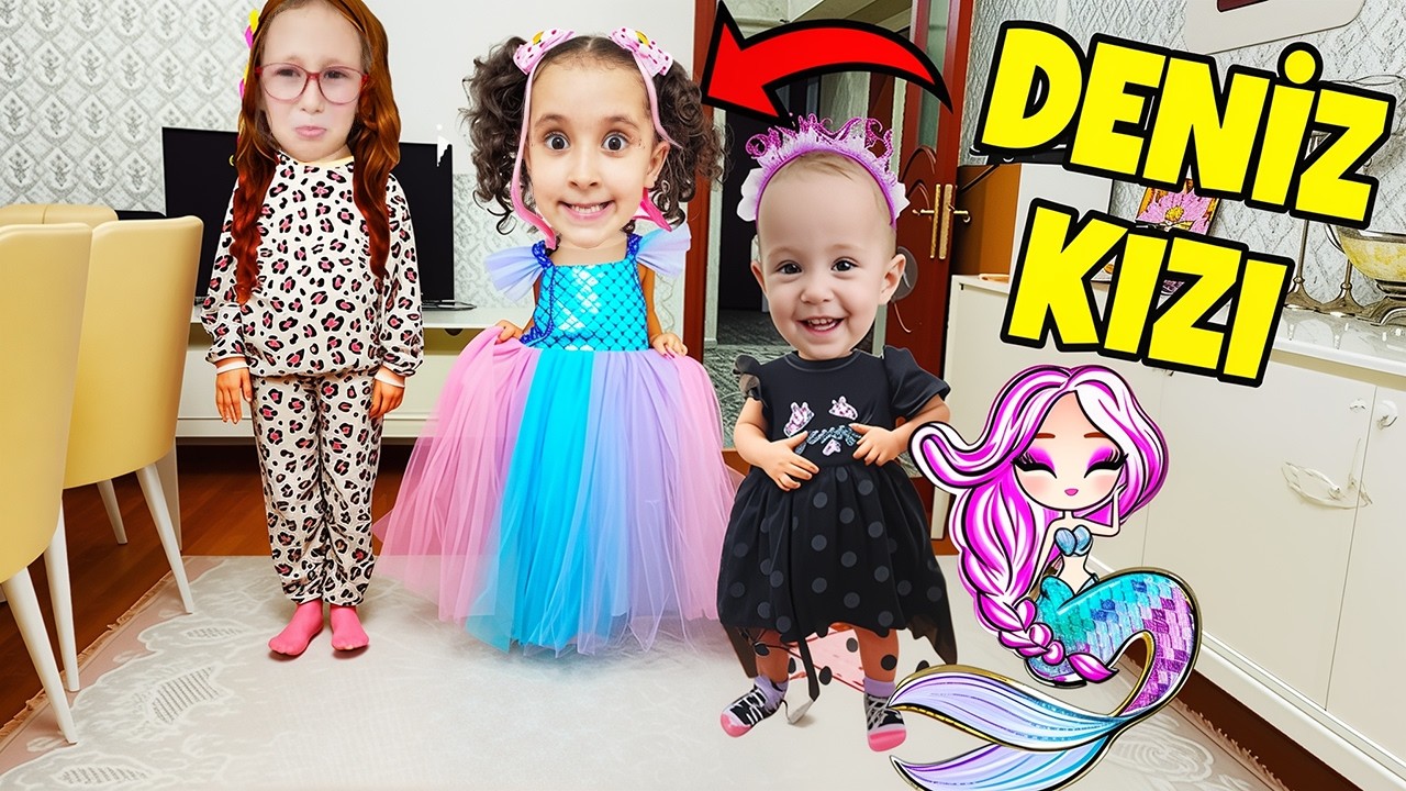 BANU ALYA DENİZ KIZI OLDU !! BAHAR ÇOK KISKANDI !! AĞLADI !!