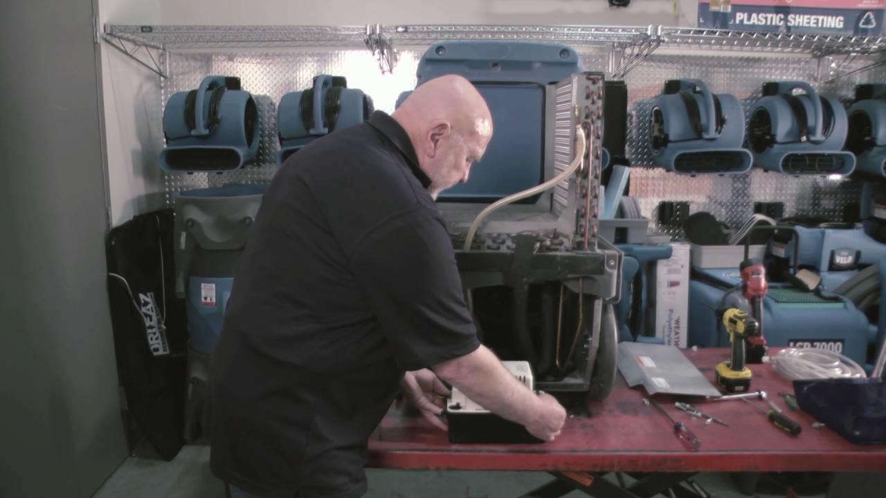 Servicing the Dri-Eaz LGR 2800i/3500i