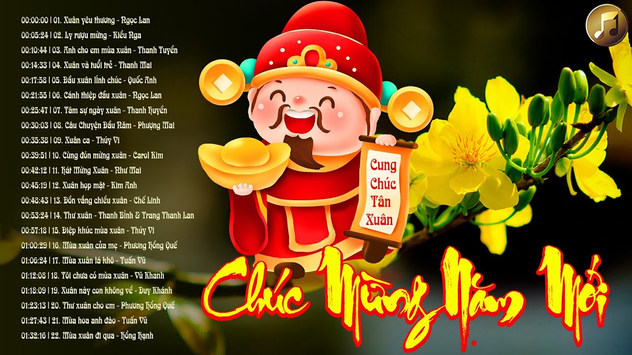 XUÂN YÊU THƯƠNG, LY RƯỢU MỪNG - NHẠC XUÂN XƯA HẢI NGOẠI XƯA NHIỀU DANH CA HỘI TỤ