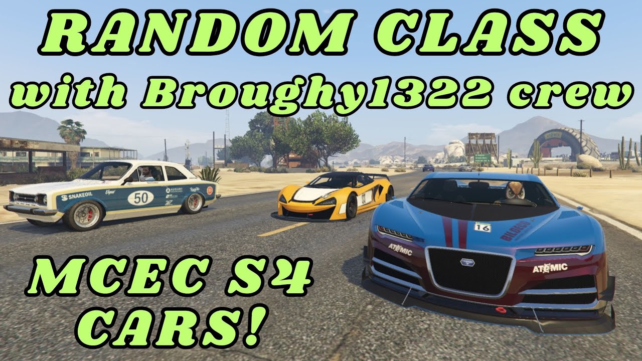 Tough Race with the Cars from MCEC Season 4! - Random Class with Broughy1322 crew [№161, GTA FiveM]
