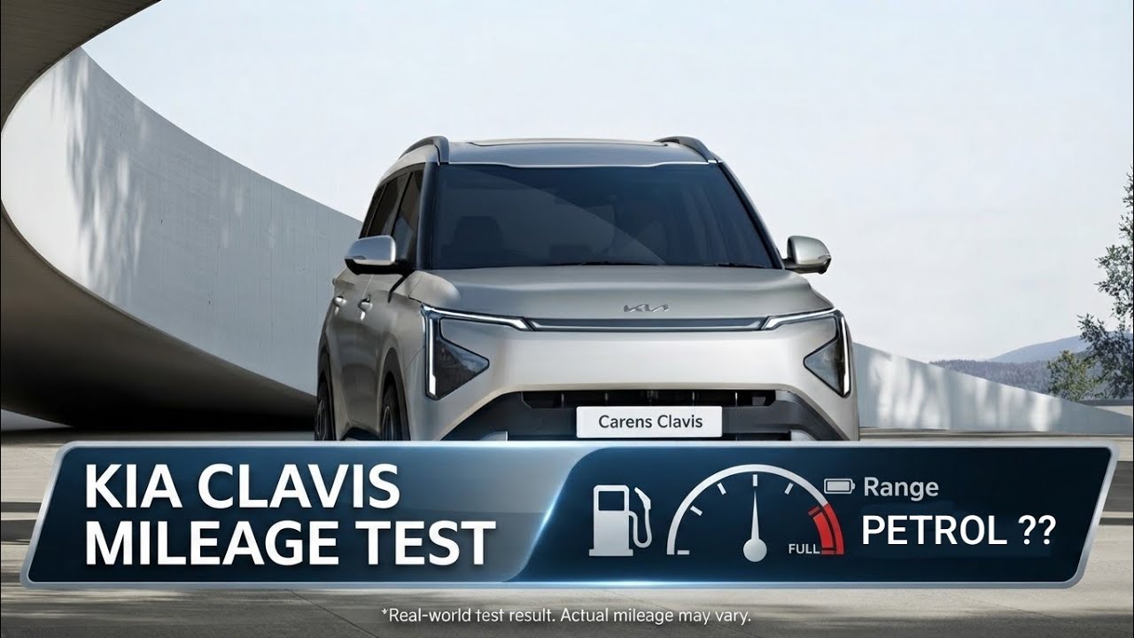 Kia Carens Clavis Petrol Mileage Test / Clavis Petrol Mileage Test / Clavis HTE O Mileage Test