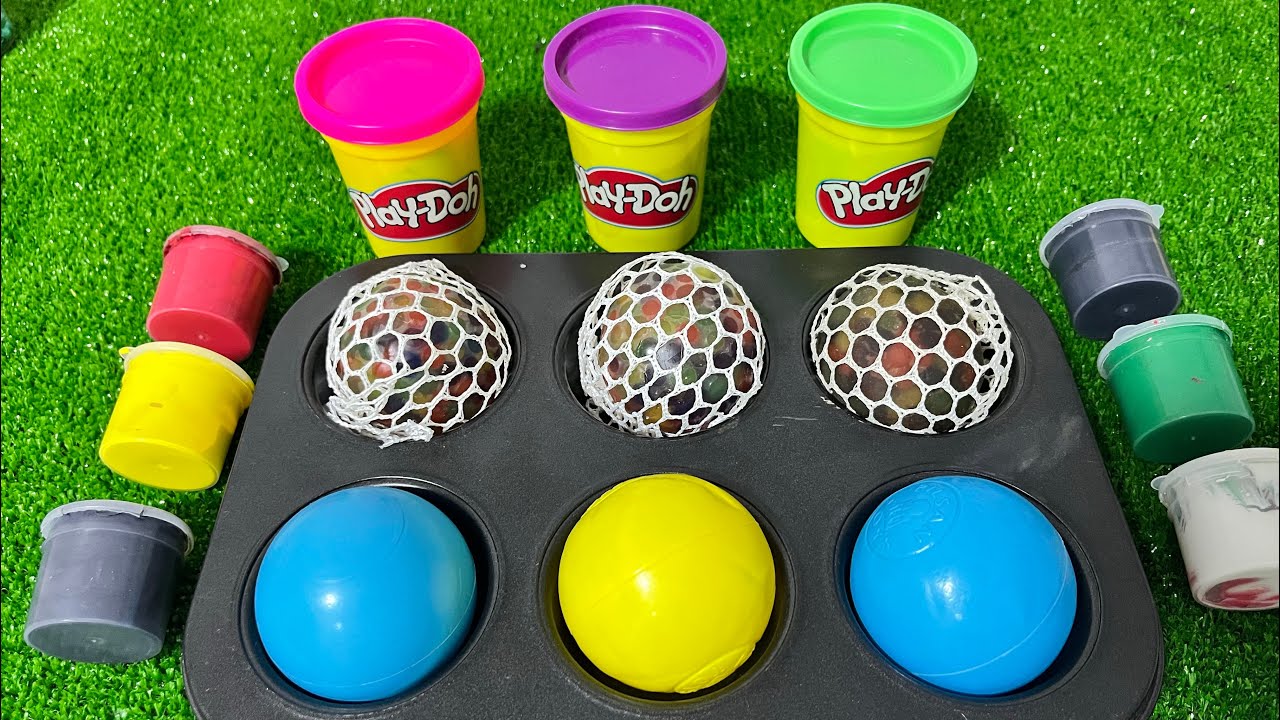 Satisfying Video I How to make Glossy Lolipops in to Heart Pool AND Rainbow Painted Cutting ASMR 