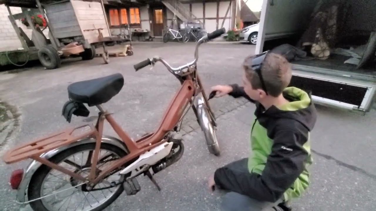 Oldtimer Mofa MBC Motobecane Mobilette back to your teenage!