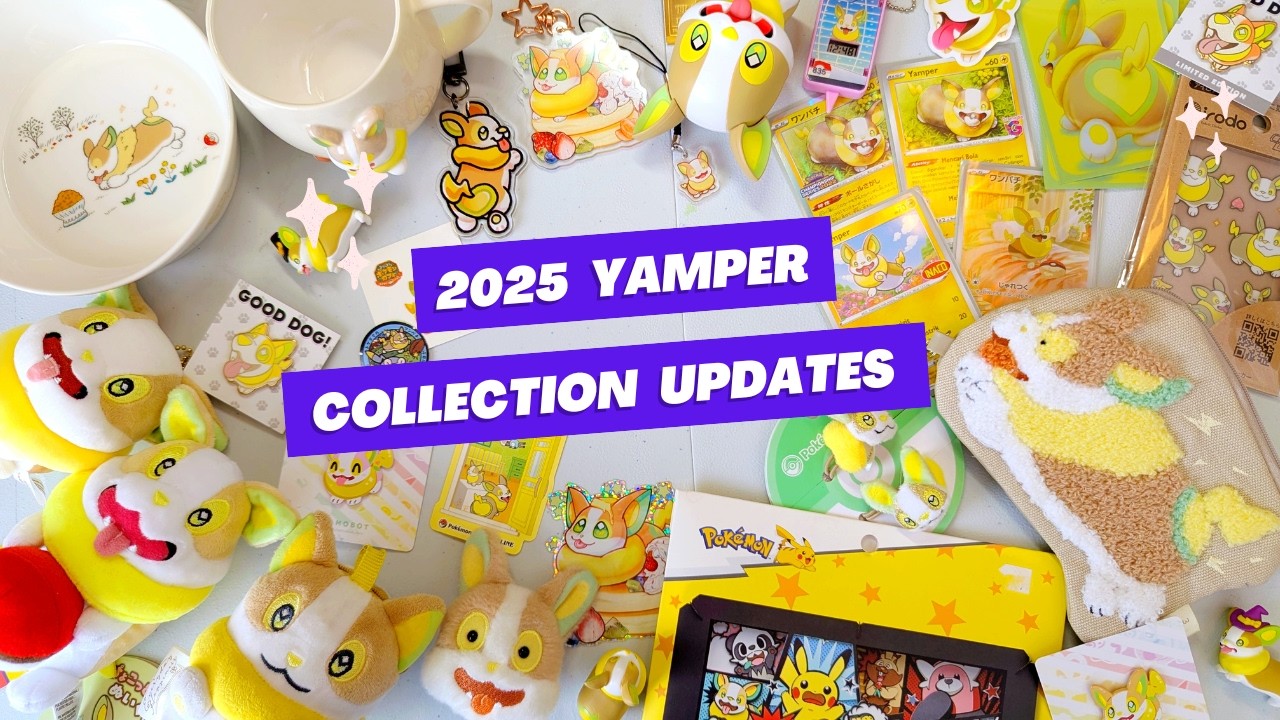 2025 Yamper Collection Updates ⚡ | Pokémon Collector Vlog