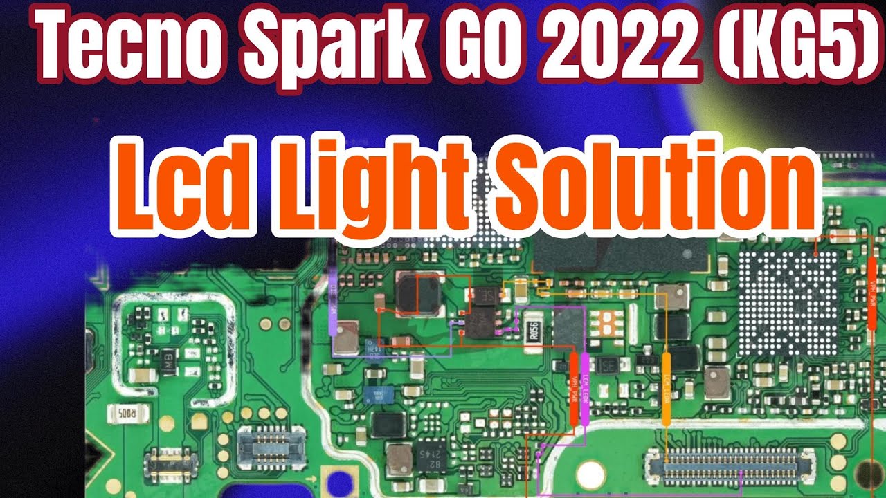 Tecno spark go 2022 KG5 LCD Light Problem Solution || Tecno spark go 2022 KG5 Display Light Solution