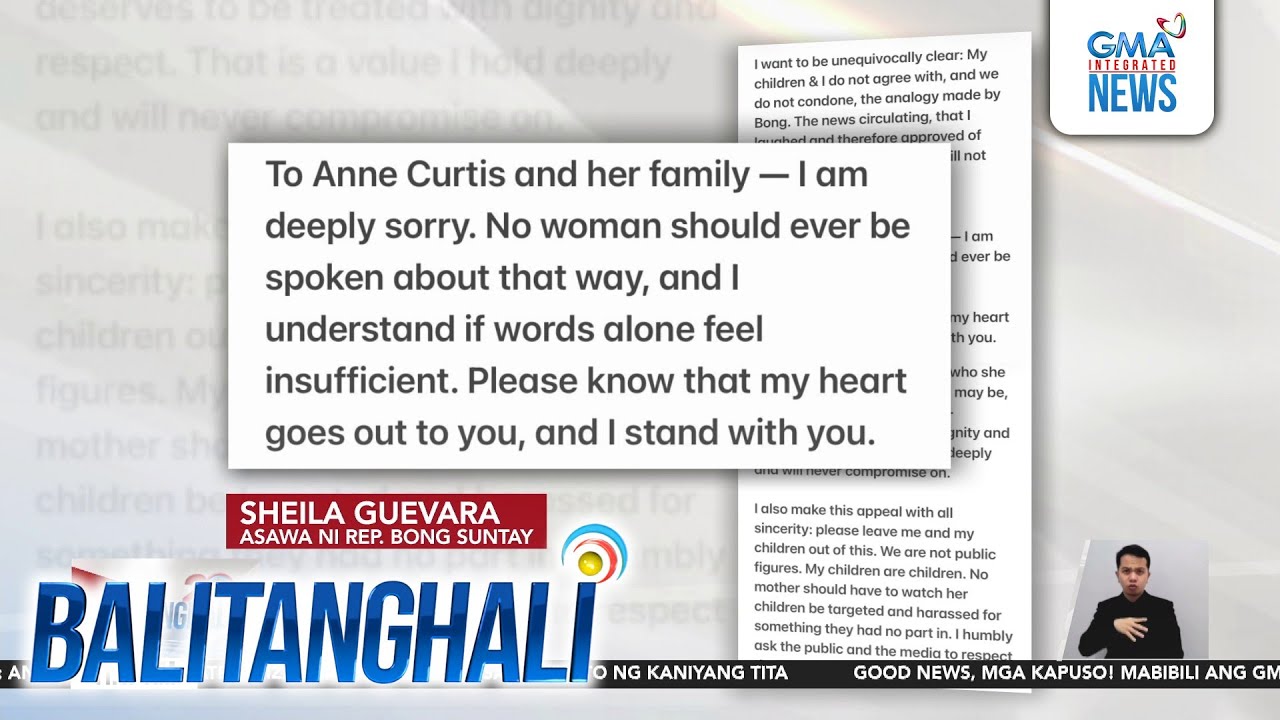 Ethics investigation kaugnay sa mga pahayag ni Rep. Suntay, iniutos ng Kamara | Balitanghali