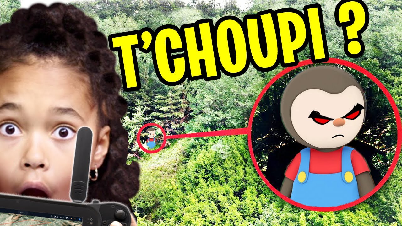 Mon DRONE a trouvé T’CHOUPI **IL EXISTE**