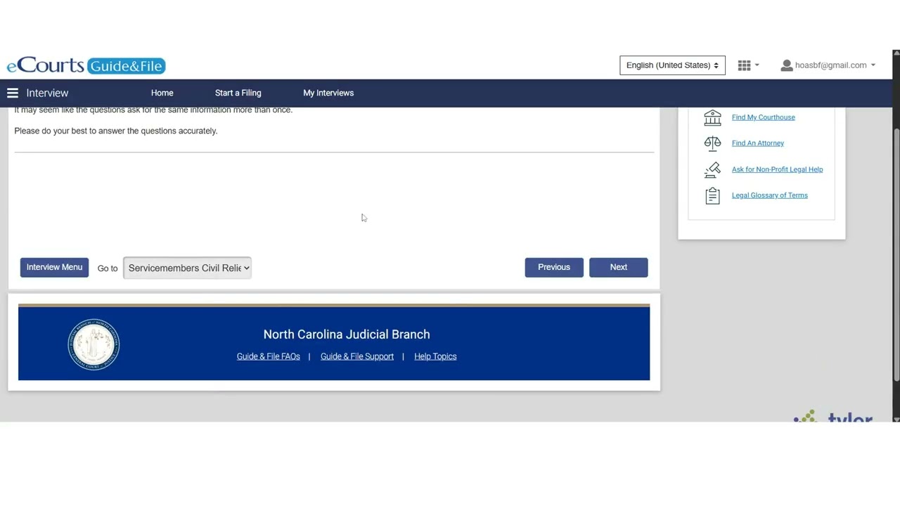 Southbridge Forest HOA training how to use ecourts online for small claims