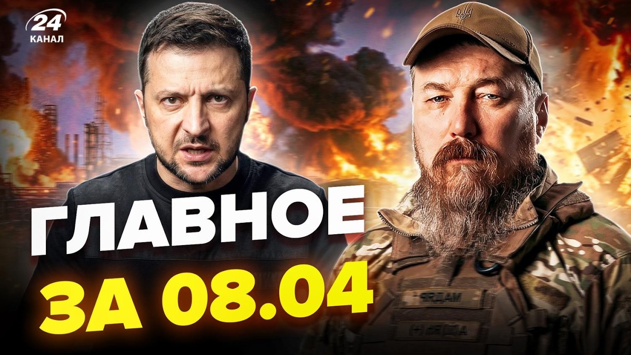 ⚡СРОЧНО! Мадяр РАЗНЁС Крым. Зеленский выступил с ЖЁСТКИМ ультиматумом. У Путина ПАНИКА. Главное 8.04