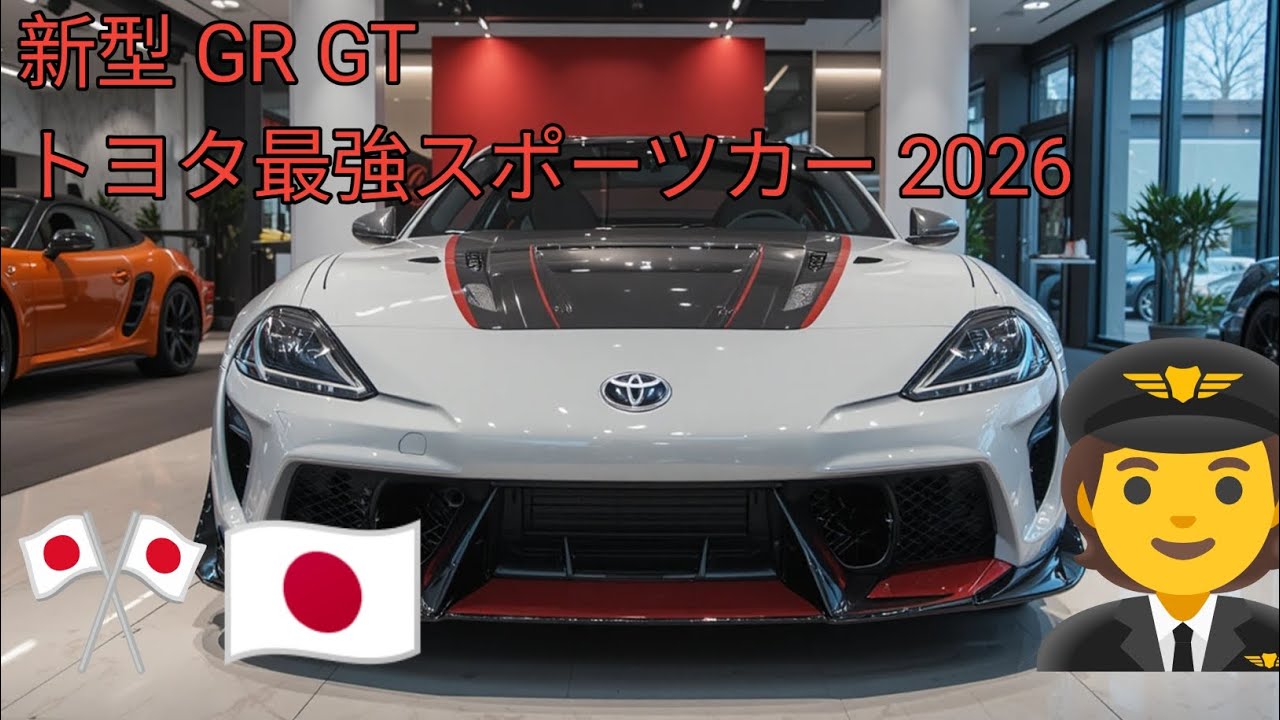 Toyota GR GT 2026: флагманский спортивный автомобиль высшего класса