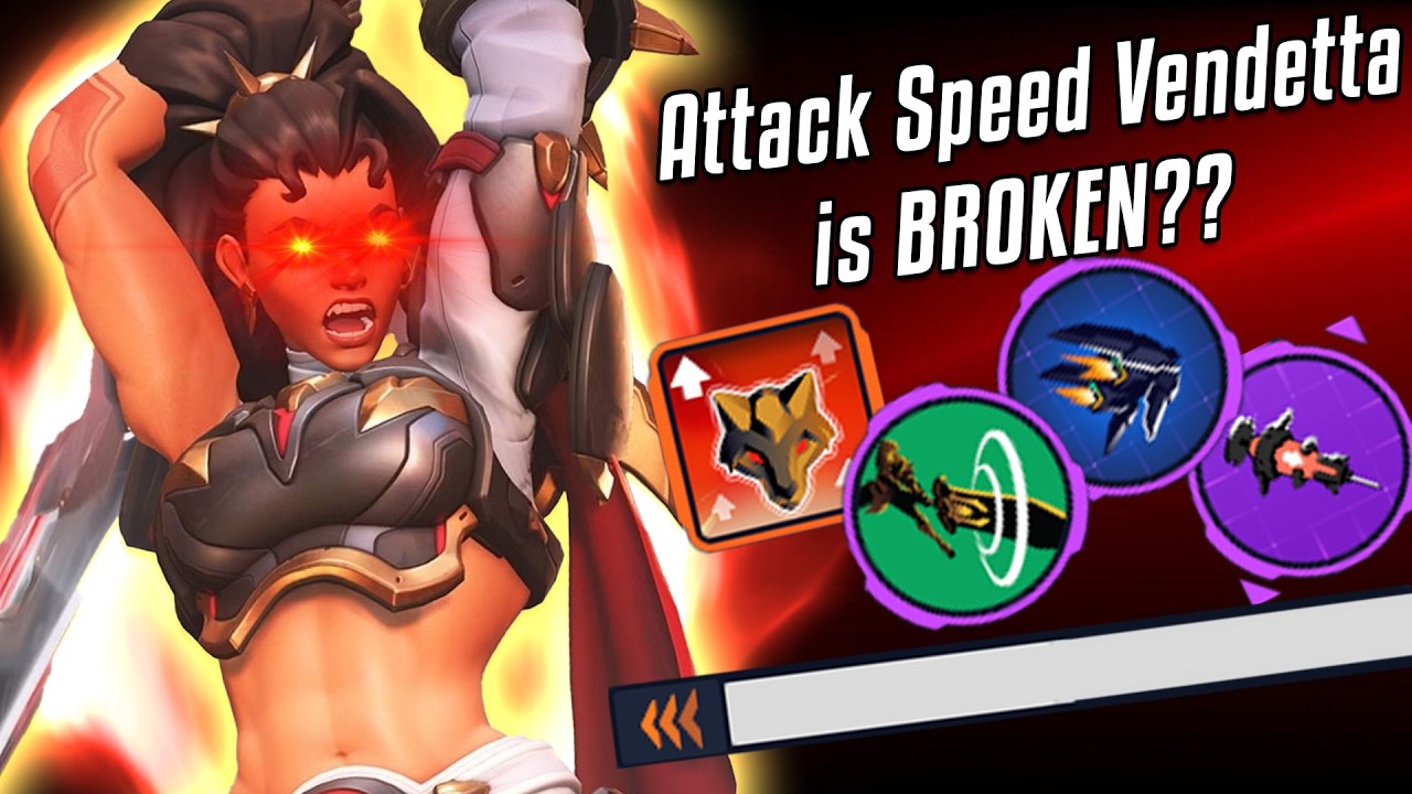 Attack Speed Vendetta Is So FUN in Overwatch Stadium