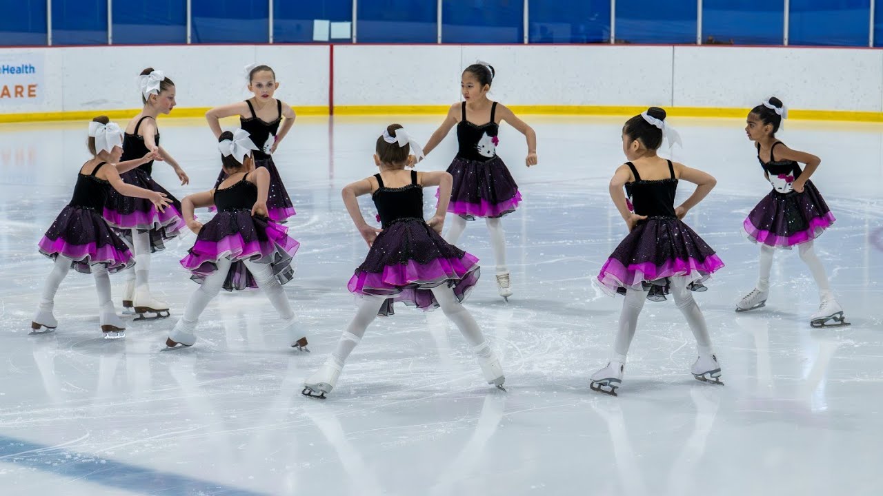 Synchronized Skating Competition Gold Medal - 7 and 9 year old