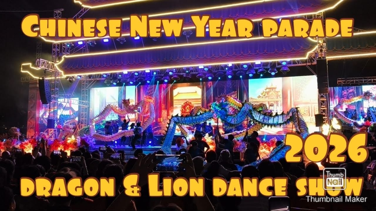 Chinese new Year parade & highlights presentation 2026|freedom grandstand