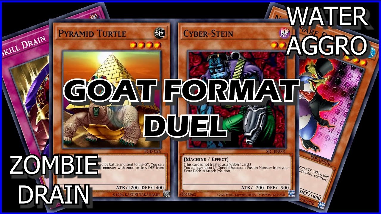 Zombie Drain VS Water Aggro - Goat Format Yu-Gi-Oh!