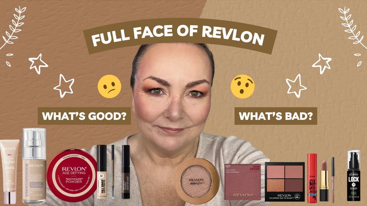 GRWM - Full Face Of Revlon - Over 50