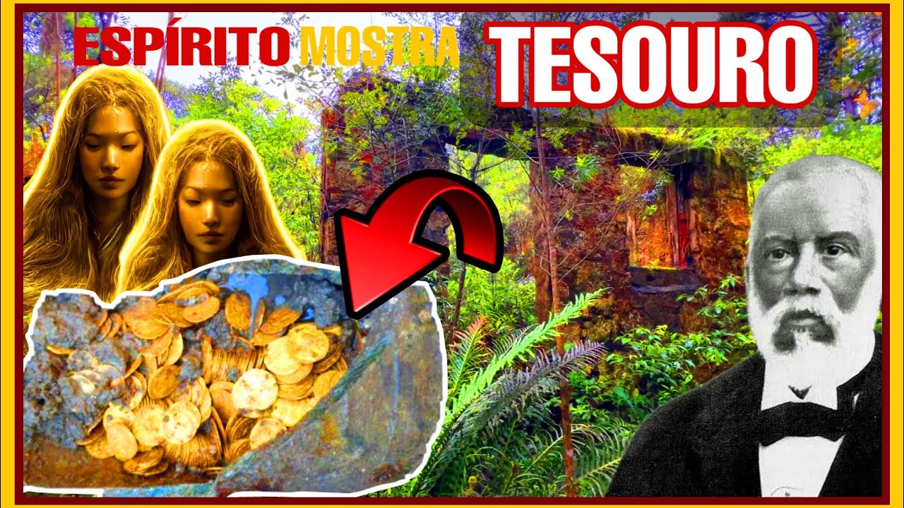 TESOURO GUARDADO POR ESP&Iacute;RITOS GUARDI&Otilde;ES E MOSTRADO AO HOMEM