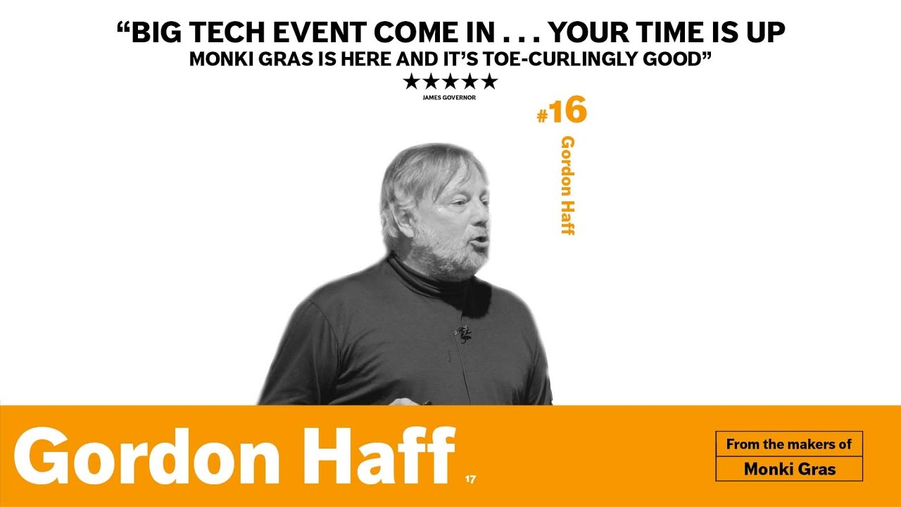 Monki Gras 2017: Gordon Haff - A short history of packaging