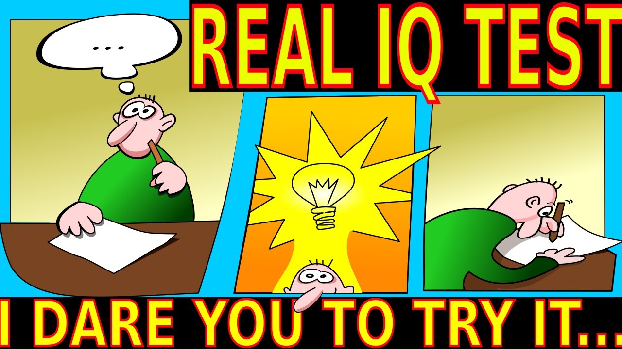 Real IQ Test 20 Genuine Questions With Answers And Explanation
