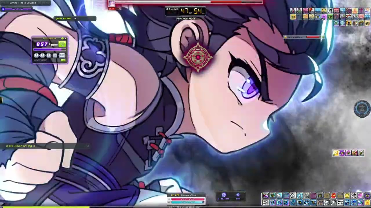 MapleStory - 112m CP Mo Xuan Black Mage Solo