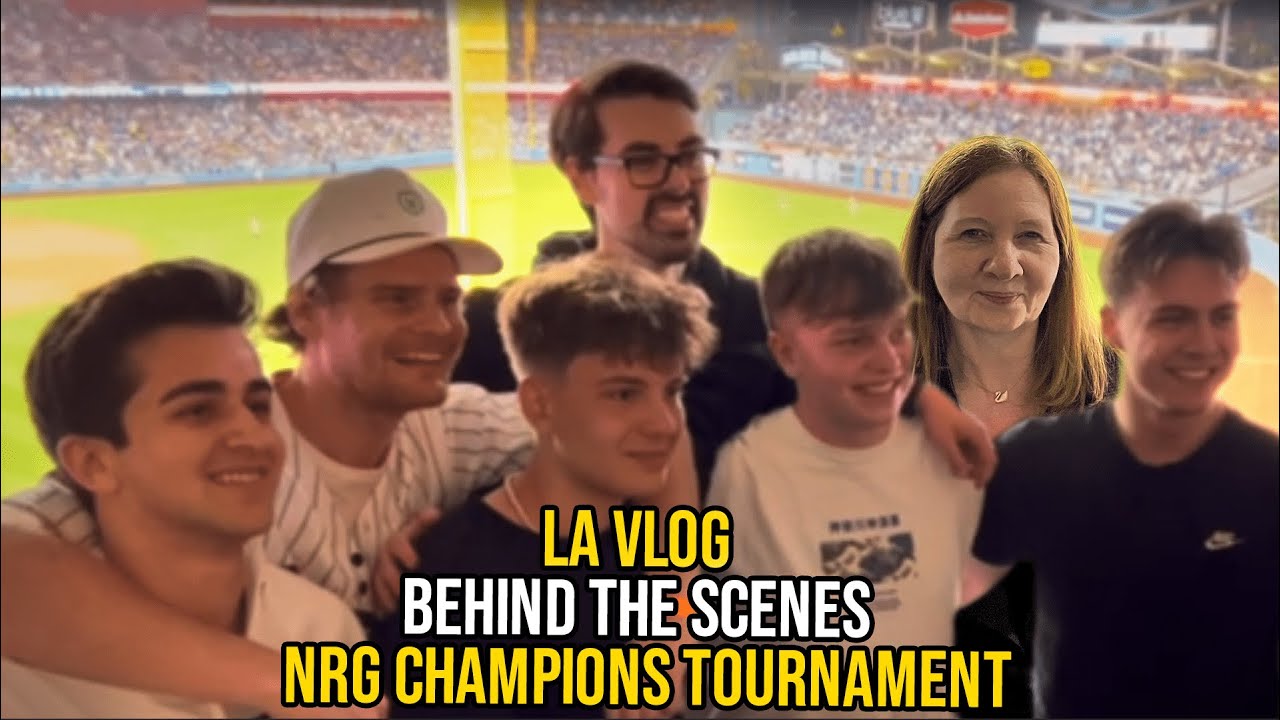 NRG Champions Tournament behind the scenes - LA Vlog