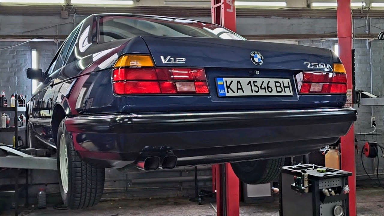BMW E32 750i V12: Легенда с Пробегом Всего 43 000 км КАПСУЛА ВРЕМЕНИ