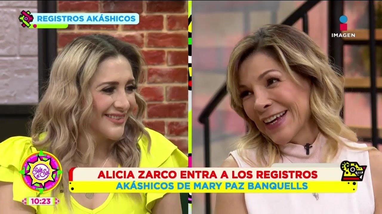 Mary Paz Banquells se somete a lectura de Registros Akáshicos | Sale el Sol