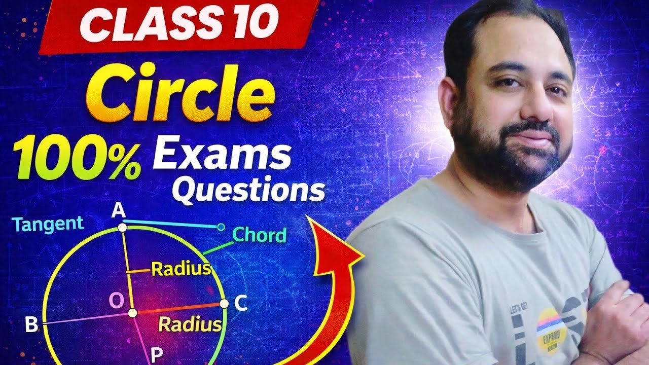 Circles Class 10 Maths 🔵 | Theorems Explained | Board Exam Focused