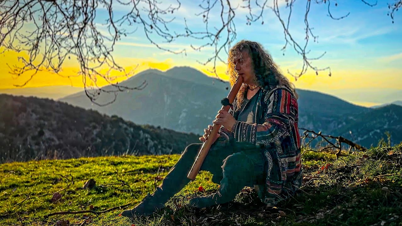 Shamanic DEEP BASS Native American Flute Meditation Healing Music