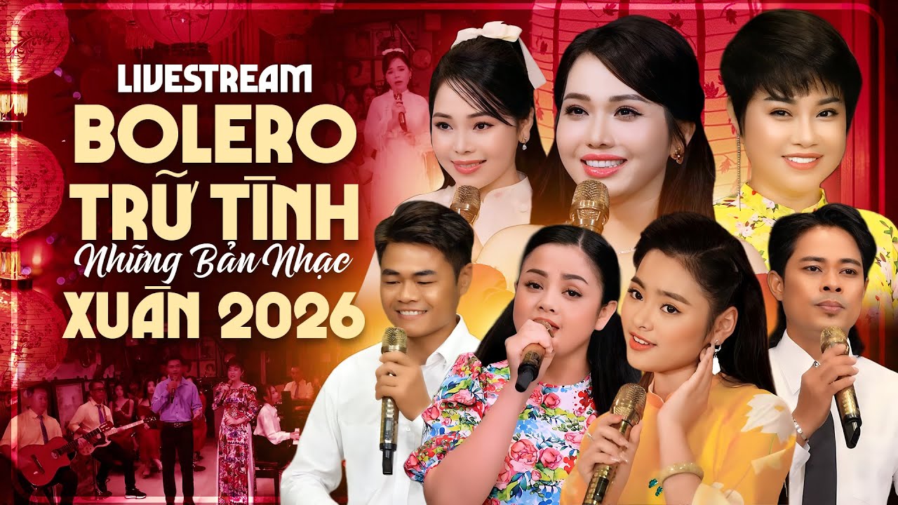 🛑TRỰC TIẾP Tuyệt Phẩm Những Bản Nhạc Xuân BOLERO TOP HITS Được Nghe Nhiều Nhất | Đón Xuân Bính Ngọ