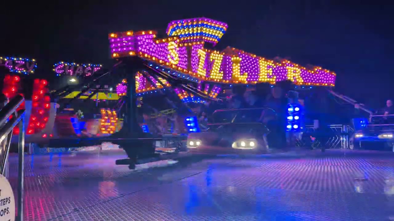 off ride A L silcocks twist 9th November at Leigh miners big bang firework display 2024
