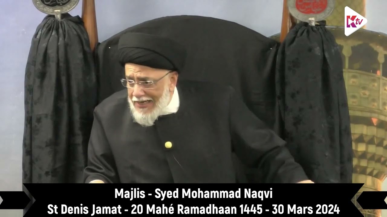 Run Nord - 20Mahe Ramadhaan1445 - Majlis Syed Mohammad Naqvi