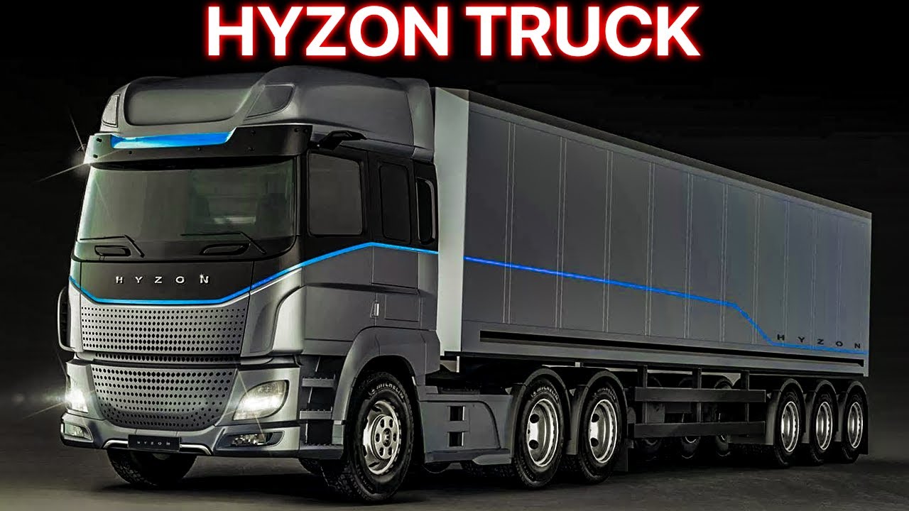 100% hydrogen powered - Hyzon semi truck. Game over!!!