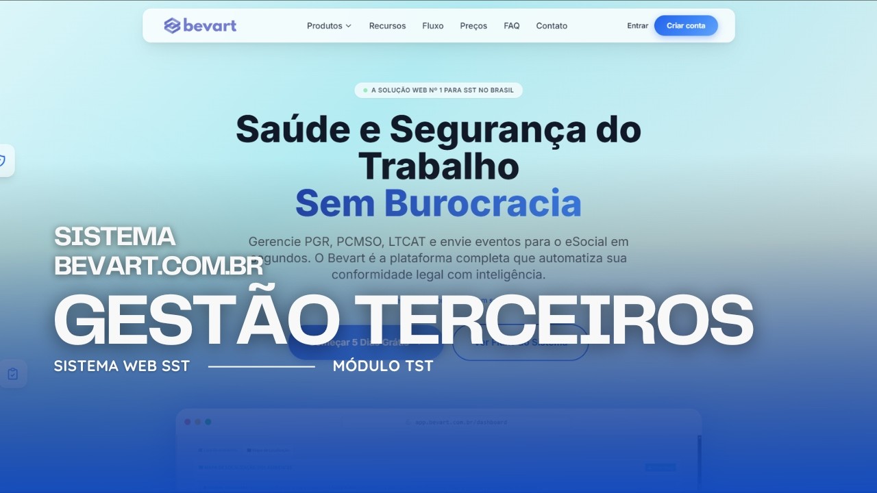 Sistema Gestão de Terceiros (Integração, Documentos, SST, Carteira Digital)