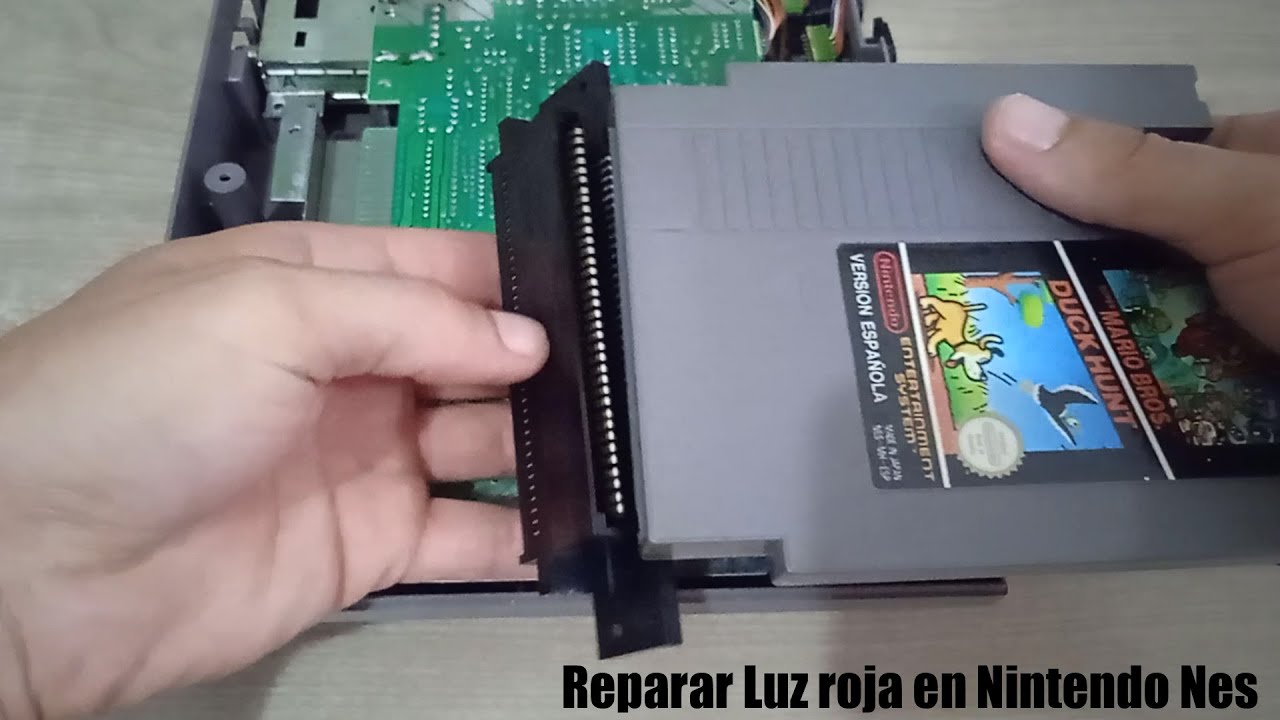 Reparar Luz roja Nintendo Nes | Cómo reparar Luz roja Nintendo Nes