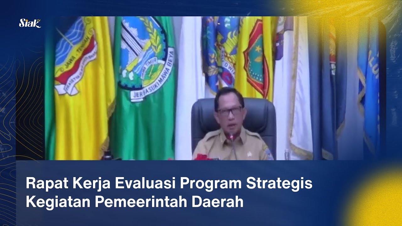 Rapat Kerja Evaluasi Program Strategis Kegiatan Pemeerintah Daerah