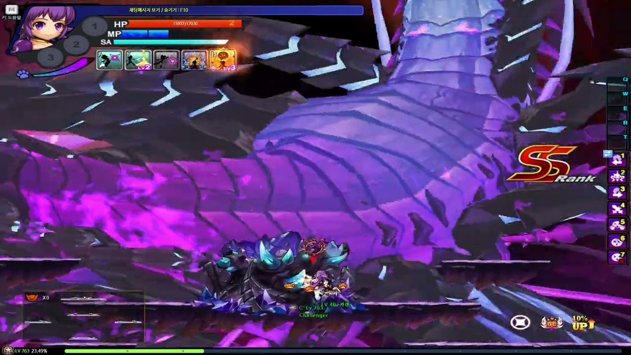 【Grand Chase Classic】 Arme - Void3(Nightmare) 4F 5:04 (NP/NQ)