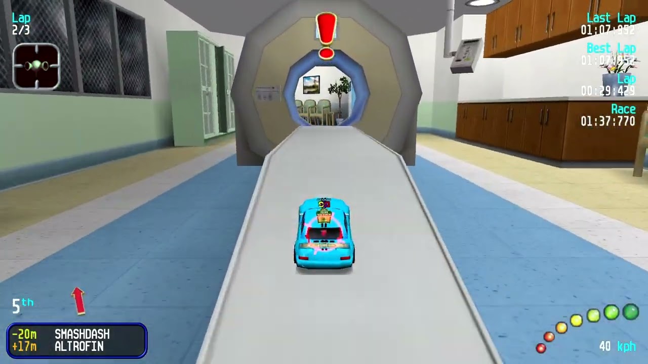 Re-Volt - Online Multi-player Race: Hospital 1 [Dosgamert Match]