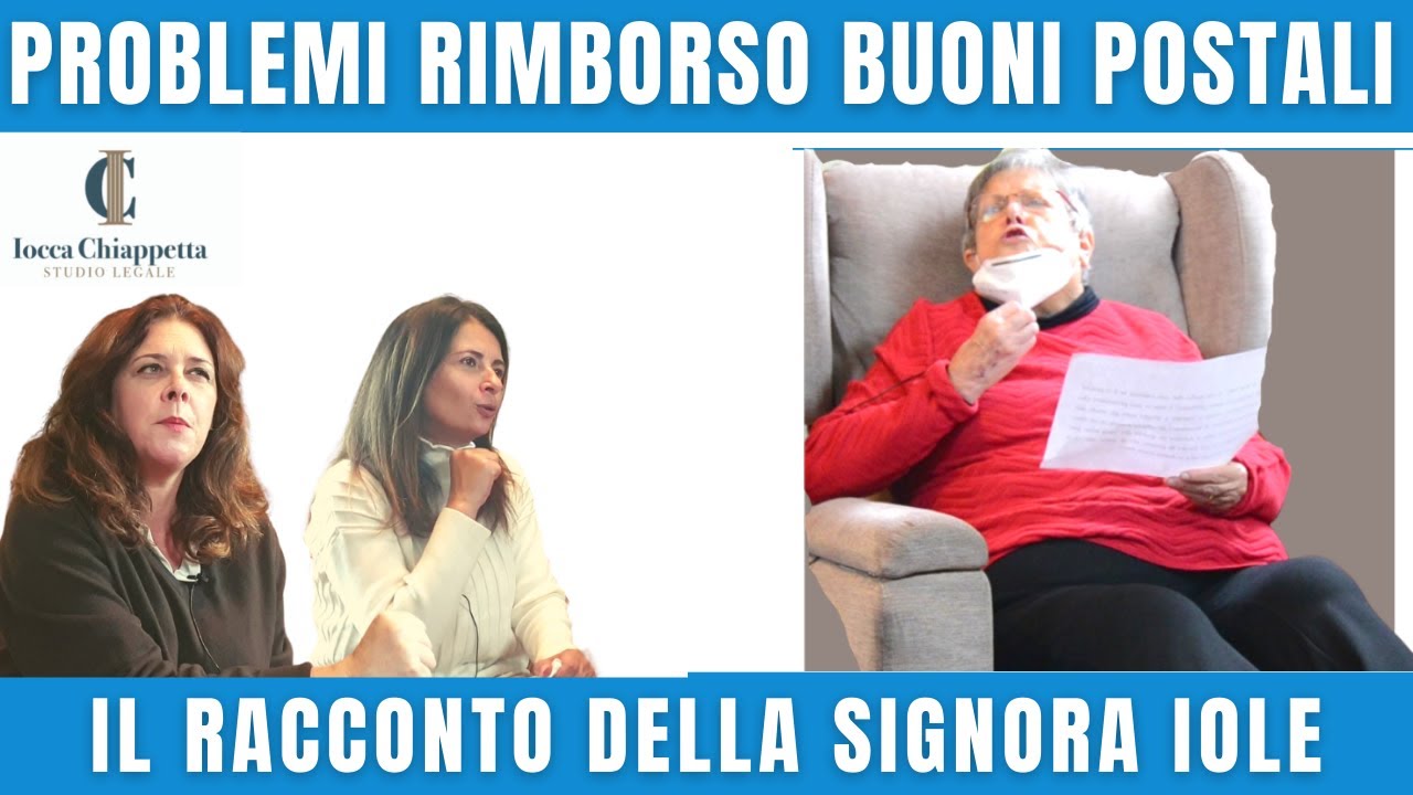 Buoni postali in successione: dalla signora Iole 11 anni fa è partito tutto