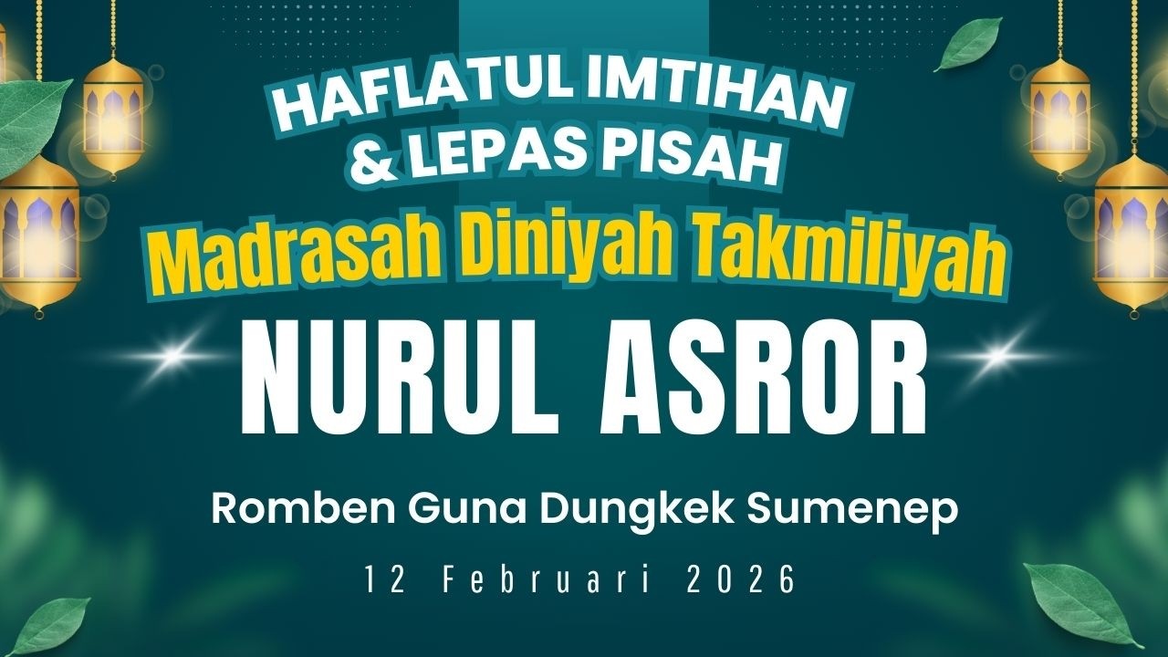 Live Haflatul Imtihan & Lepas Pisah Madrasah Diniyah Takmiliyah Ula NURUL ASROR Romben Guna Dungkek