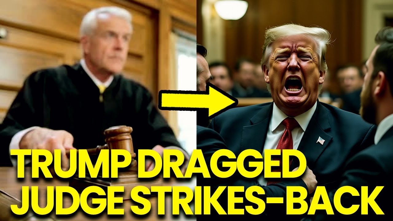 SCREAMING Trump DRAGGED From Courtroom as Judge STRIKES BACK