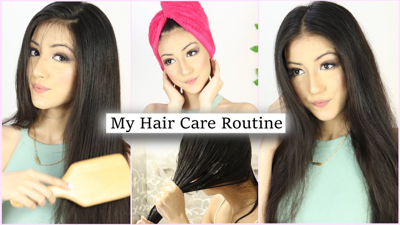 My Hair Care Routine For Smooth, Silky, Shiny, Healthy, Long And Thick Hair