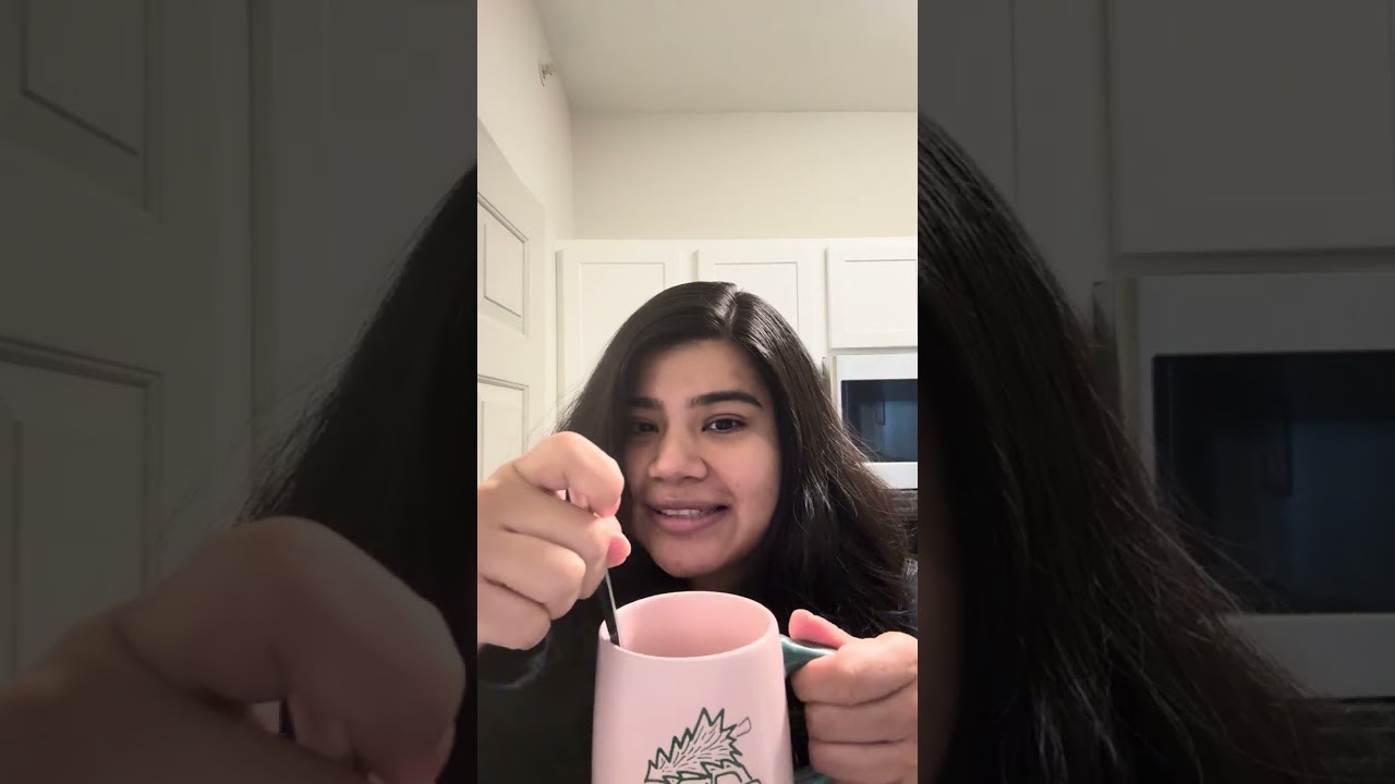 Get to know me while I make an ice coffee #fyp #coffee #gettoknowme 